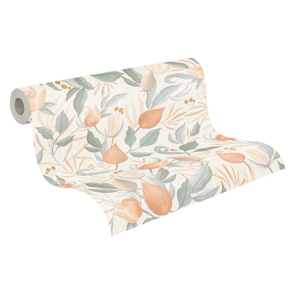 Livingwalls CosmoLiving Still Bloom-Poetry Blüten Creme - 10,05 m x 0,53 m