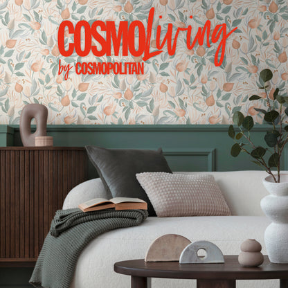 Livingwalls CosmoLiving Still Bloom-Poetry Blüten Creme - 10,05 m x 0,53 m