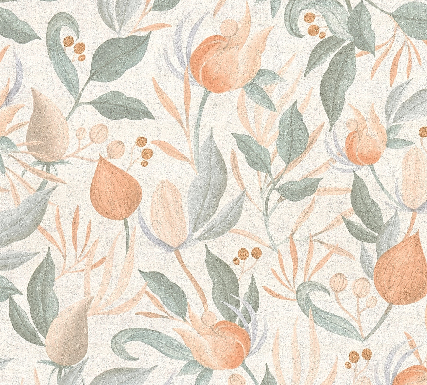 Livingwalls CosmoLiving Still Bloom-Poetry Blüten Creme - 10,05 m x 0,53 m