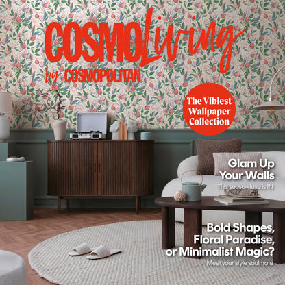 CosmoLiving Still Bloom-Poetry Weiß 10,05 m x 0,53 m