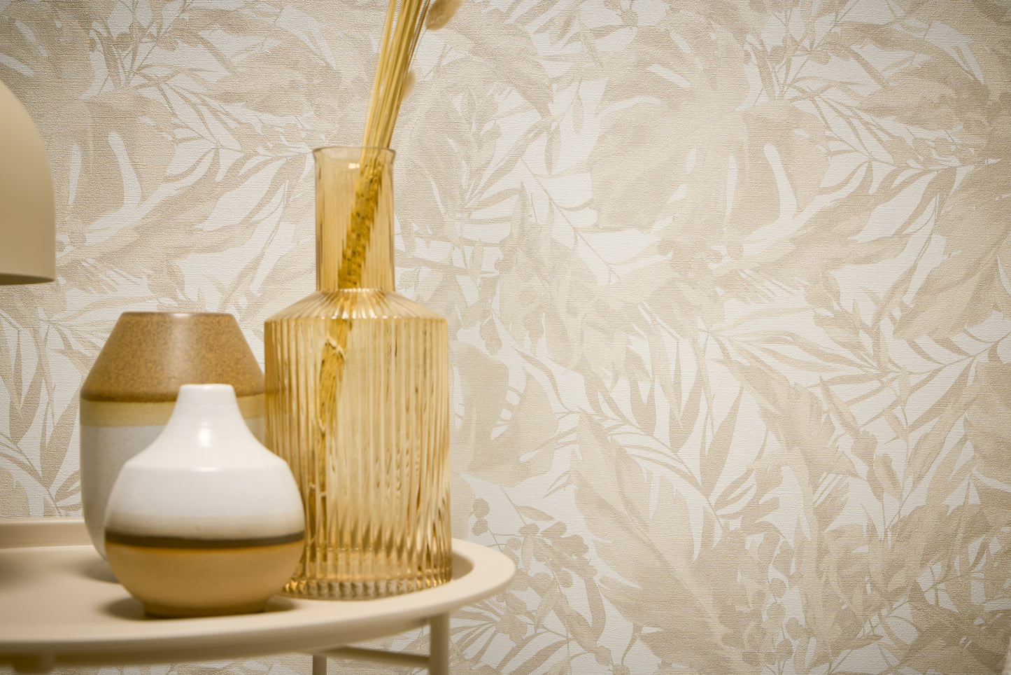 Livingwalls CosmoLiving Earthlines-Balance Botanic Beige - 10,05 m x 0,53 m