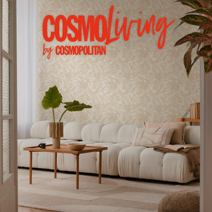 Livingwalls CosmoLiving Earthlines-Balance Botanic Beige - 10,05 m x 0,53 m