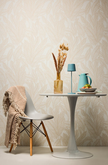 CosmoLiving Golden Fern-Glow Beige 10,05 m x 0,53 m