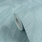 CosmoLiving Golden Fern-Glow Blau 10,05 m x 0,53 m
