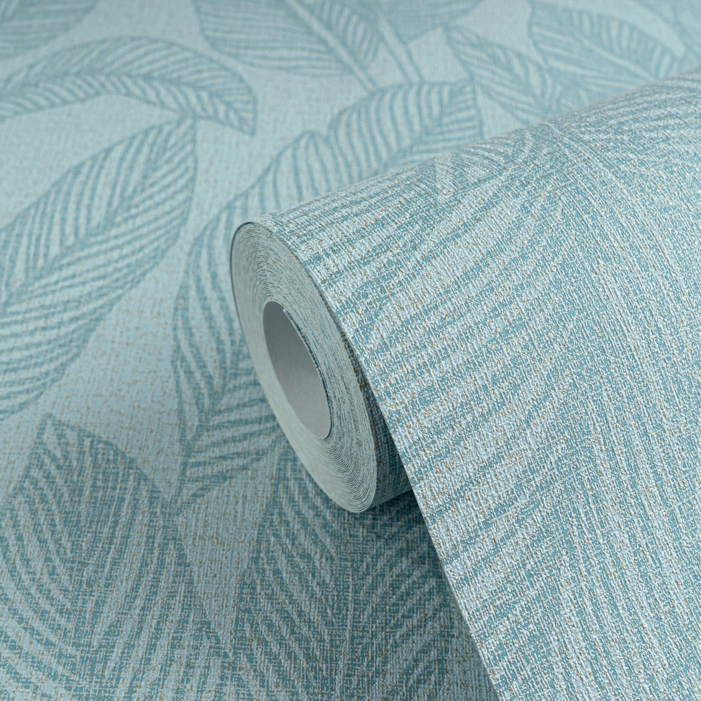 CosmoLiving Golden Fern-Glow Blau 10,05 m x 0,53 m