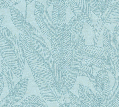 CosmoLiving Golden Fern-Glow Blau 10,05 m x 0,53 m