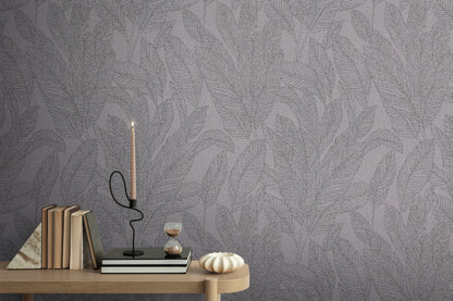 CosmoLiving Golden Fern-Glow Grau 10,05 m x 0,53 m