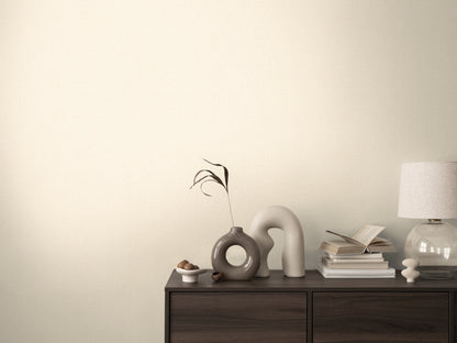 Livingwalls CosmoLiving  Metallic-Effekt Creme - 10,05 m x 0,53 m
