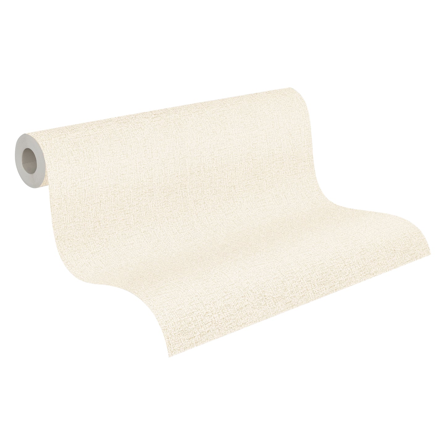 Livingwalls CosmoLiving  Metallic-Effekt Weiß Creme - 10,05 m x 0,53 m