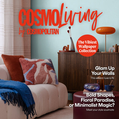 CosmoLiving Textilstruktur  Himmelblau 10,05 m x 0,53 m