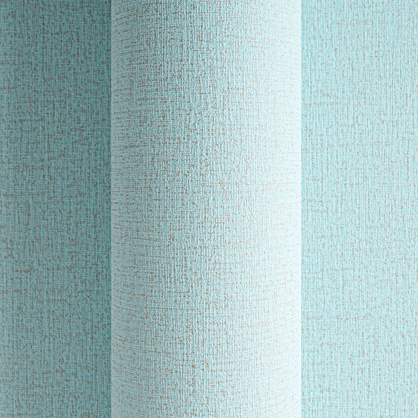 Livingwalls CosmoLiving Vliestapete Metallic Effekt Hellblau - 10,05 m x 0,53 m