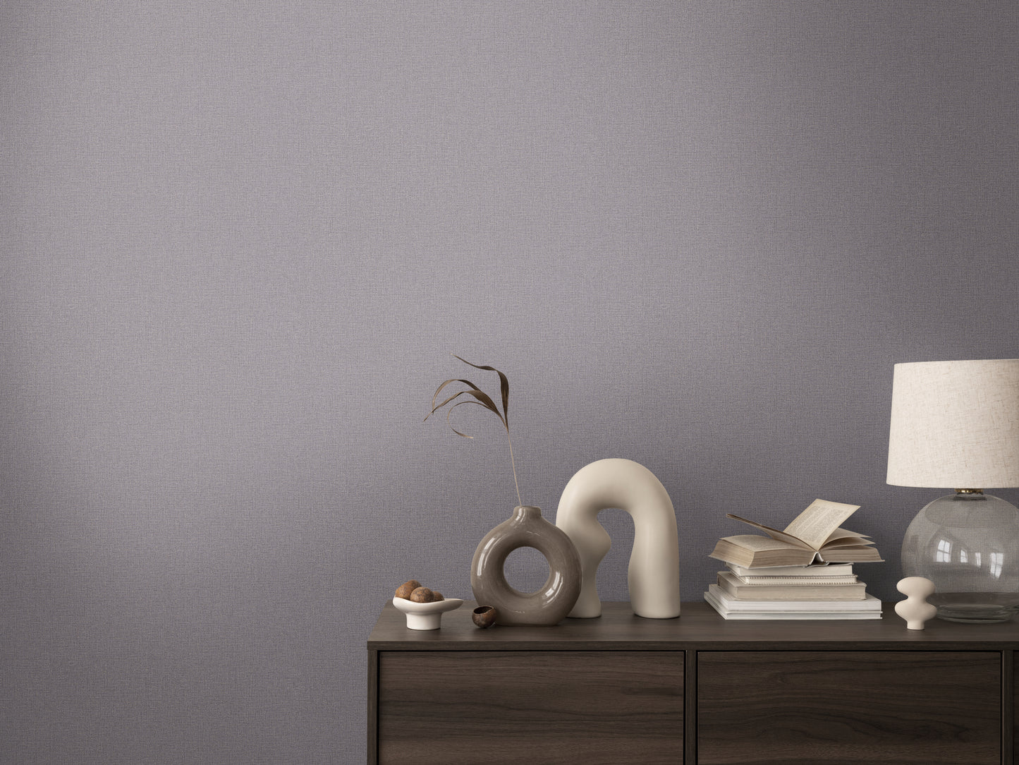 Livingwalls CosmoLiving  Metallic-Effekt Grau Metallic - 10,05 m x 0,53 m