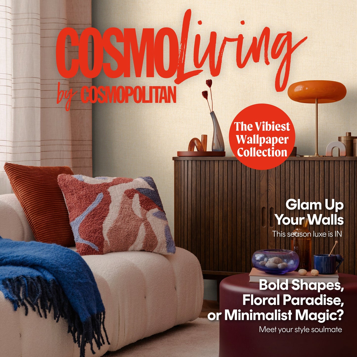 CosmoLiving Seidenstruktur  Goldbeige 10,05 m x 0,53 m