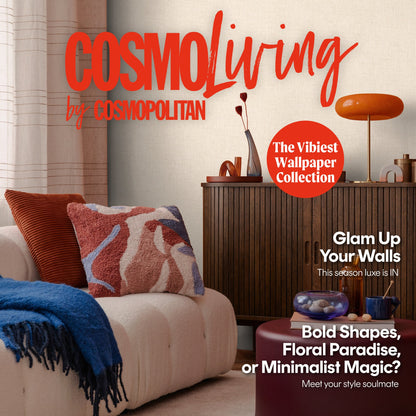 CosmoLiving Seidenstruktur  Vanille 10,05 m x 0,53 m