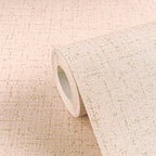 CosmoLiving Goldfaserstruktur  Rosé 10,05 m x 0,53 m