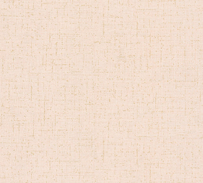 Livingwalls CosmoLiving Vliestapete Metallic Effekt Rosa Beige Gold - 10,05 m x 0,53 m
