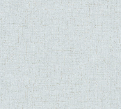 Livingwalls CosmoLiving Vliestapete Metallic Effekt Eisblau Gold - 10,05 m x 0,53 m
