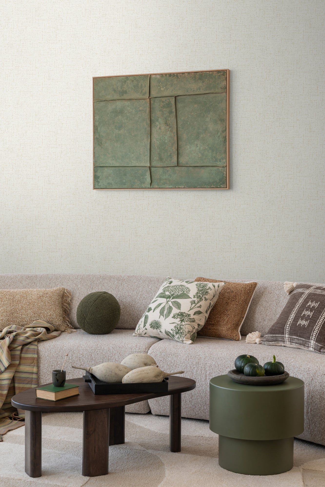 Livingwalls CosmoLiving Vliestapete Metallic Effekt Weiß Gold - 10,05 m x 0,53 m