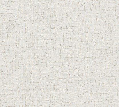 Livingwalls CosmoLiving Vliestapete Metallic Effekt Weiß Gold - 10,05 m x 0,53 m