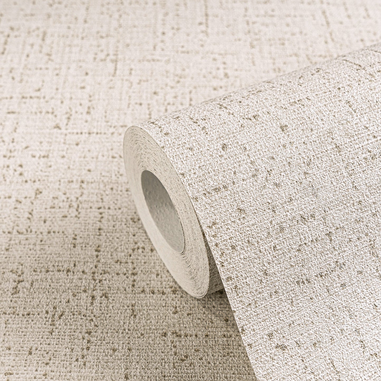 CosmoLiving Goldfaserstruktur  Greige 10,05 m x 0,53 m