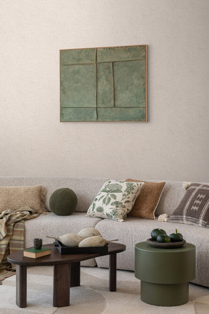Livingwalls CosmoLiving Vliestapete Metallic Effekt Creme Gold - 10,05 m x 0,53 m