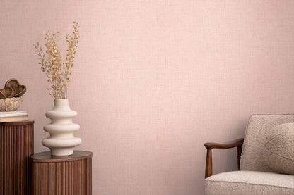 Livingwalls CosmoLiving Vliestapete Metallic Effekt Rosé Gold - 10,05 m x 0,53 m