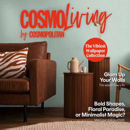CosmoLiving Goldfaserstruktur  Aquamarin 10,05 m x 0,53 m