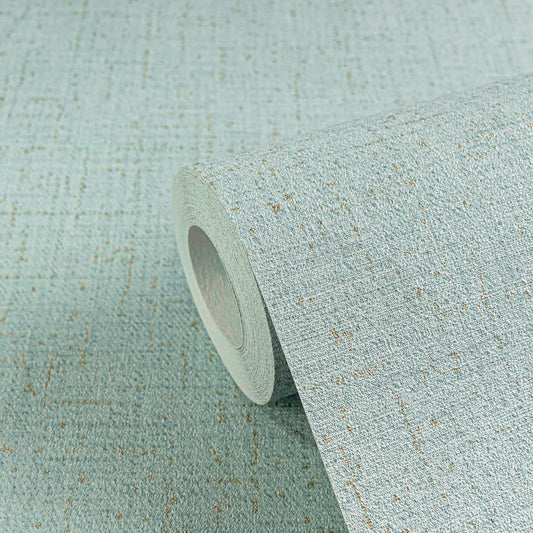 CosmoLiving Goldfaserstruktur  Aquamarin 10,05 m x 0,53 m