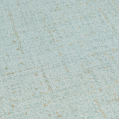CosmoLiving Goldfaserstruktur  Aquamarin 10,05 m x 0,53 m