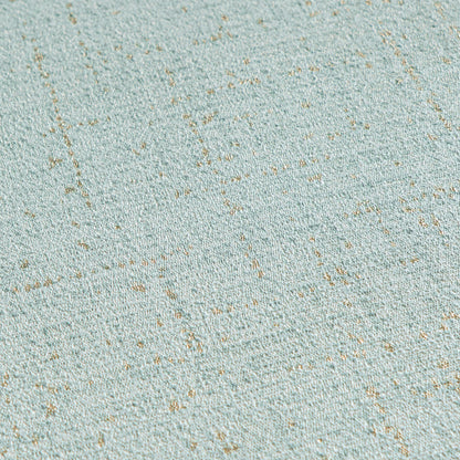 Livingwalls CosmoLiving Vliestapete Metallic Effekt Aqua Gold - 10,05 m x 0,53 m