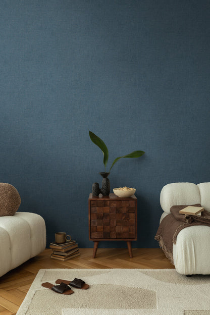 CosmoLiving Goldfaserstruktur  Mitternachtsblau 10,05 m x 0,53 m