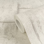 CosmoLiving Graphite Groove-Edge Weiß 10,05 m x 0,53 m