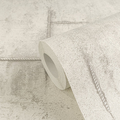 CosmoLiving Graphite Groove-Edge Weiß 10,05 m x 0,53 m
