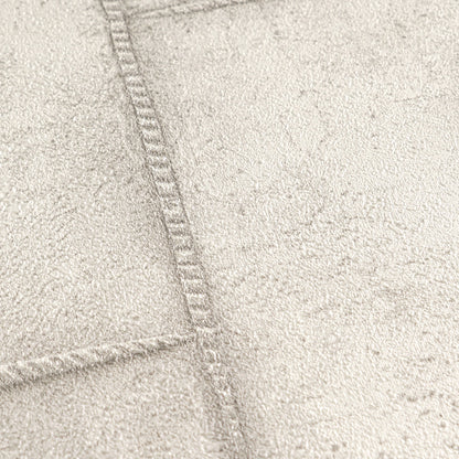 CosmoLiving Graphite Groove-Edge Weiß 10,05 m x 0,53 m