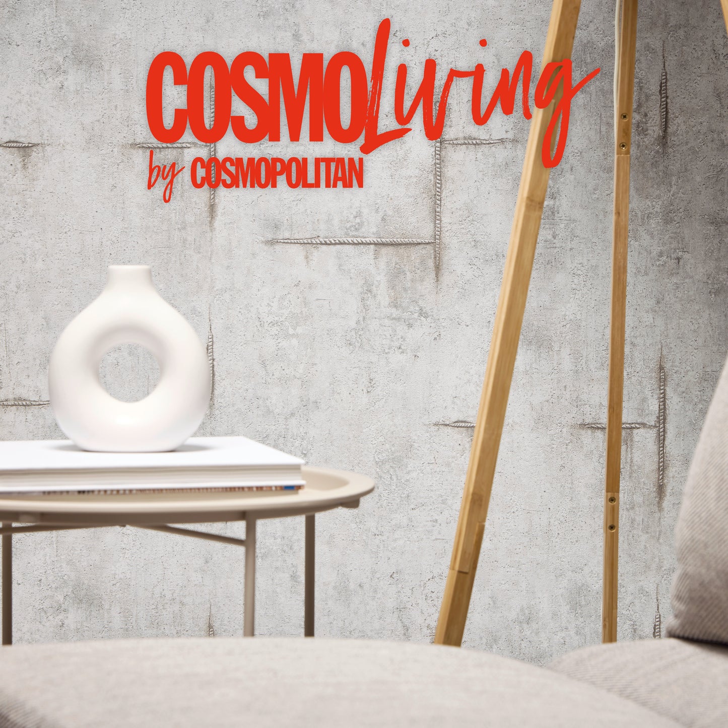 Livingwalls CosmoLiving Graphite Groove-Edge Industrial Grau  - 10,05 m x 0,53 m