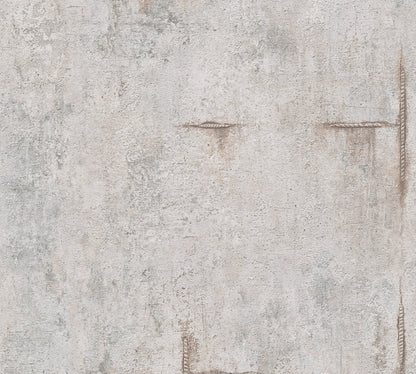 Livingwalls CosmoLiving Graphite Groove-Edge Industrial Grau  - 10,05 m x 0,53 m