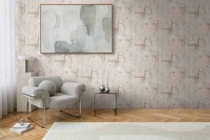 Livingwalls CosmoLiving Graphite Groove-Edge Industrial Grau Metallic - 10,05 m x 0,53 m