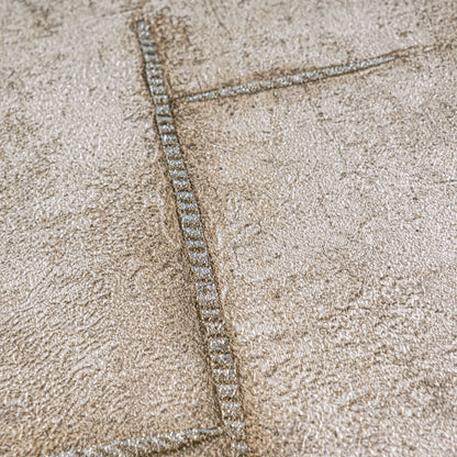 Livingwalls CosmoLiving Graphite Groove-Edge Industrial Grau Metallic - 10,05 m x 0,53 m