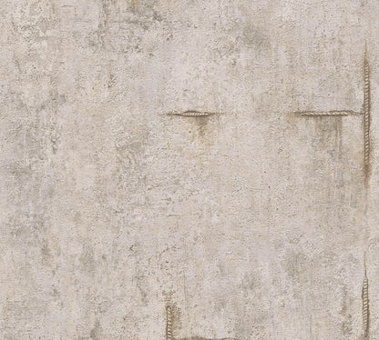 Livingwalls CosmoLiving Graphite Groove-Edge Industrial Grau Metallic - 10,05 m x 0,53 m