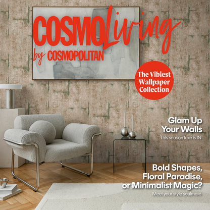CosmoLiving Graphite Groove-Edge Braun 10,05 m x 0,53 m
