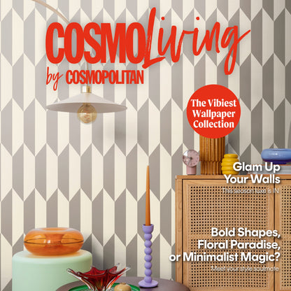 CosmoLiving Graphic Groove-Playful Silber 10,05 m x 0,53 m