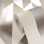 CosmoLiving Graphic Groove-Playful Silber 10,05 m x 0,53 m