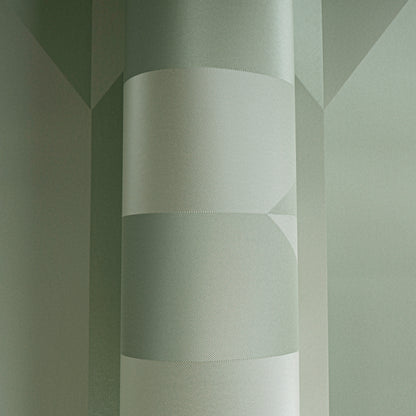 Livingwalls CosmoLiving Graphic Groove-Playful geometrisch Grün - 10,05 m x 0,53 m