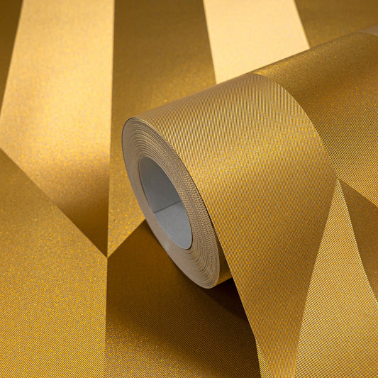CosmoLiving Graphic Groove-Playful Gold 10,05 m x 0,53 m