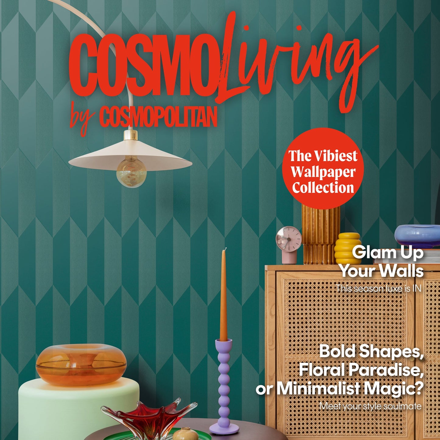 CosmoLiving Graphic Groove-Playful Blau 10,05 m x 0,53 m