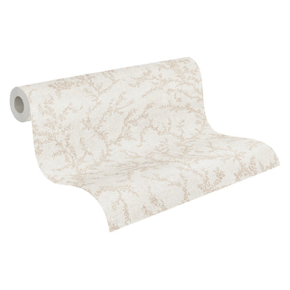 Mustertapete Blätterranken Rosé - 10,05 m x 0,53 m