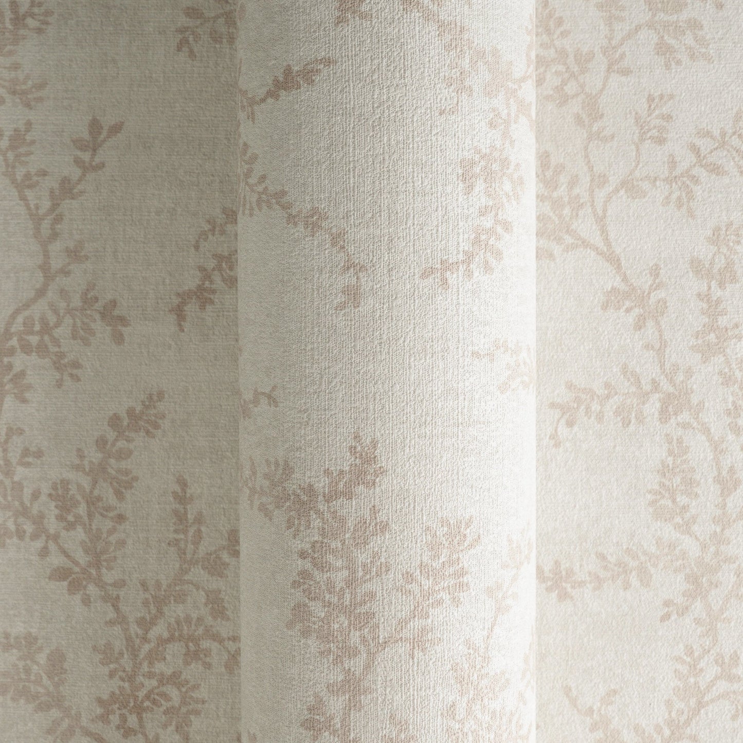 Mustertapete Blätterranken Rosé - 10,05 m x 0,53 m
