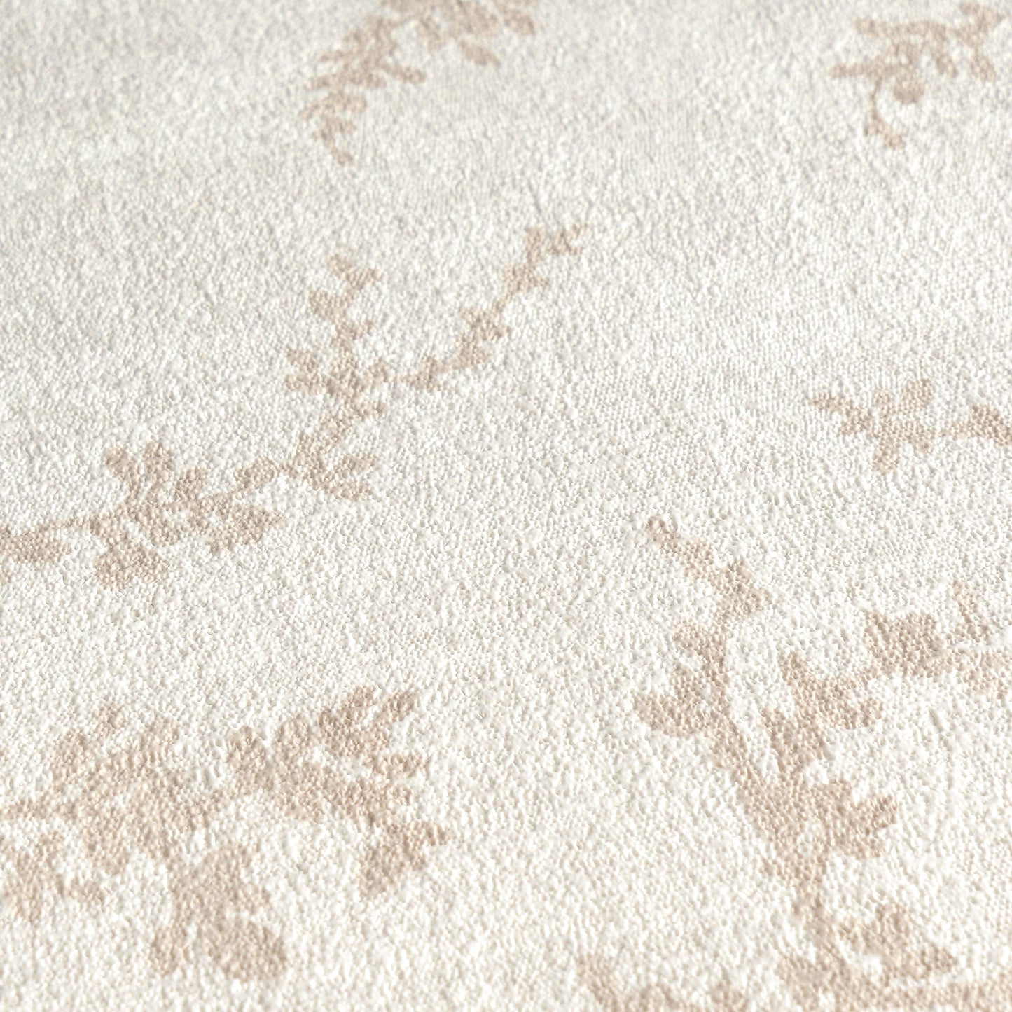 Mustertapete Blätterranken Rosé - 10,05 m x 0,53 m