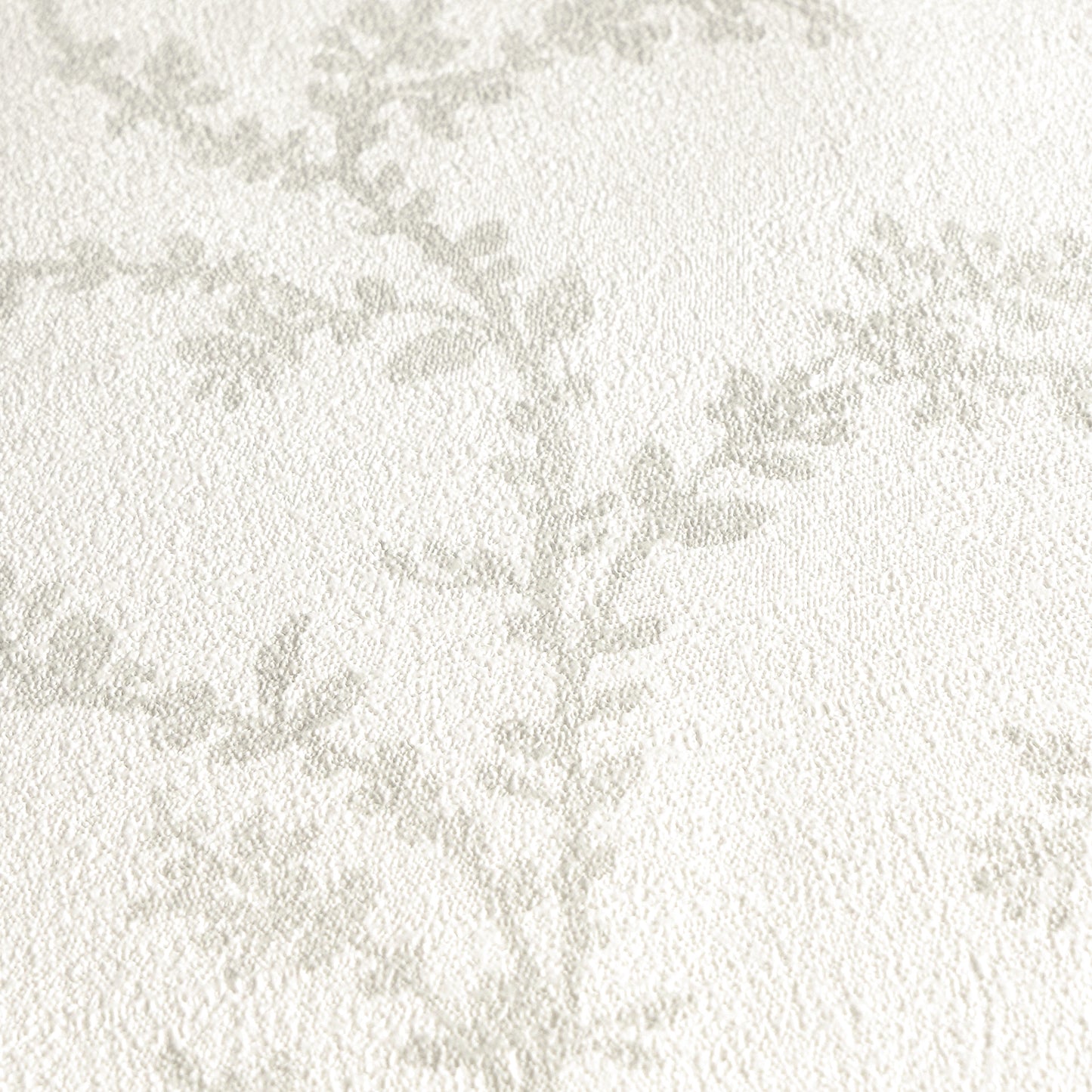 Mustertapete Zarte Blattranken Hellbeige - 10,05 m x 0,53 m