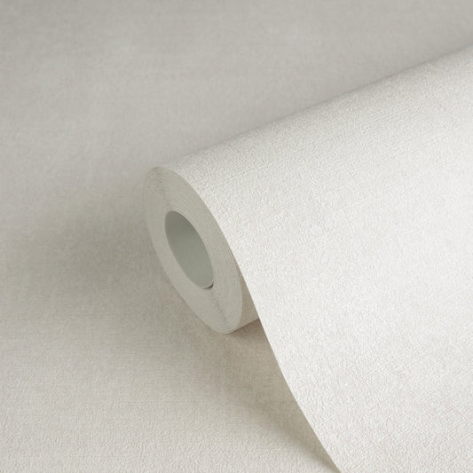 Strukturtapete Leinenoptik Hellbeige - 10,05 m x 0,53 m